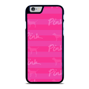 PINK NATION LUXE DOG STRIPE iPhone 6 / 6S Case Cover PINK NATION LUXE DOG STRIPE iPhone 6 / 6S Case Cover