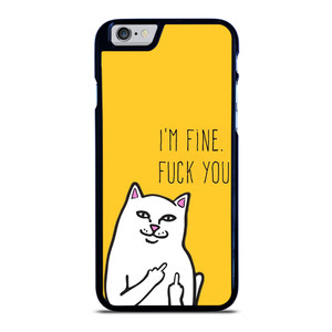 RIPNDIP CAT FUCK YOU iPhone 6 / 6S Case Cover RIPNDIP CAT FUCK YOU iPhone 6 / 6S Case Cover