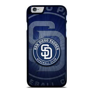 SAN DIEGO PADRES BASEBALL METAL LOGO iPhone 6 / 6S Case Cover SAN DIEGO PADRES BASEBALL METAL LOGO iPhone 6 / 6S Case Cover
