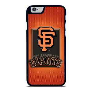 SAN FRANCISCO BASEBALL EMBLEM CARBON iPhone 6 / 6S Case Cover