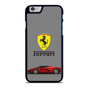 SCUDERIA FERRARI LOGO SUPER CAR RED iPhone 6 / 6S Case Cover SCUDERIA FERRARI LOGO SUPER CAR RED iPhone 6 / 6S Case Cover