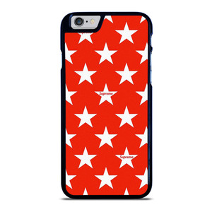 SUPREME STARS PATTERN RED iPhone 6 / 6S Case Cover