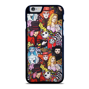 TIM BURTON HORROR MOVIE COLLAGE iPhone 6 / 6S Case Cover