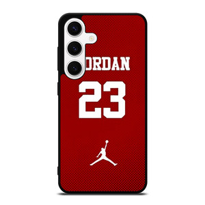 AIR JORDAN 23 RED DOTTED Samsung Galaxy S24 Case Cover AIR JORDAN 23 RED DOTTED Samsung Galaxy S24 Case Cover