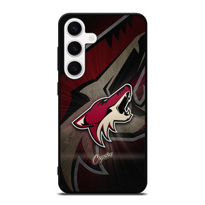 ARIZONA COYOTES METAL LOGO   Samsung Galaxy S24 Case Cover