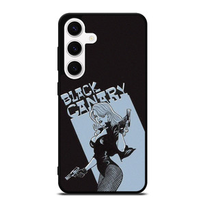 BLACK CANARY COMIC ART   Samsung Galaxy S24 Case Cover