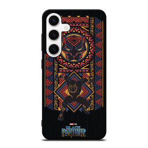 BLACK PANTHER ETHNIC PATTERN   Samsung Galaxy S24 Case Cover