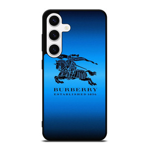 BURBERRY BLUE LOGO Samsung Galaxy S24 Case Cover BURBERRY BLUE LOGO Samsung Galaxy S24 Case Cover
