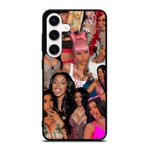 CARDI B RAPPER COLLAGE   Samsung Galaxy S24 Case Cover