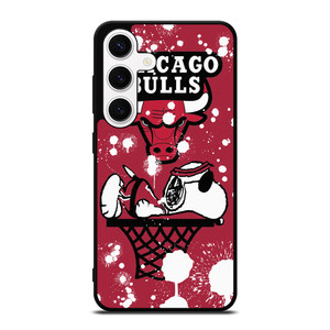 CHICAGO BULLS SNOOPY CARTOON Samsung Galaxy S24 Case Cover CHICAGO BULLS SNOOPY CARTOON Samsung Galaxy S24 Case Cover
