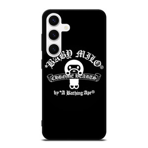 CHROME HEARTS BABY MILO BAPE   Samsung Galaxy S24 Case Cover