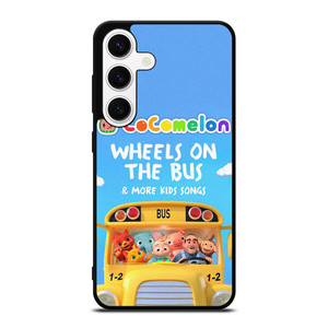 COCOMELON WHEELS ON THE BUS CARTOON   Samsung Galaxy S24 Case Cover