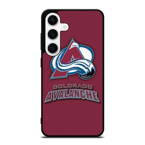 COLORADO AVALANCHE RED CARBON LOGO Samsung Galaxy S24 Case Cover COLORADO AVALANCHE RED CARBON LOGO Samsung Galaxy S24 Case Cover