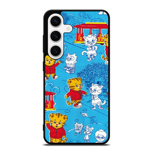 DANIEL TIGER PATTERN   Samsung Galaxy S24 Case Cover