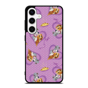 DISNEY LADY AND THE TRAMP PATTERN CARTOON   Samsung Galaxy S24 Case Cover