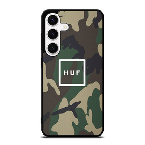 HUF ARMY CAMO LOGO Samsung Galaxy S24 Case Cover HUF ARMY CAMO LOGO Samsung Galaxy S24 Case Cover