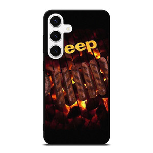 JEEP BURNING LOGO Samsung Galaxy S24 Case Cover JEEP BURNING LOGO Samsung Galaxy S24 Case Cover