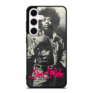 JIMI HENDRIX BLACK WHITE Samsung Galaxy S24 Case Cover