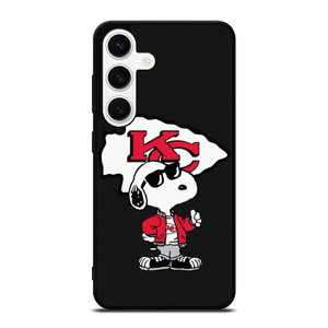 KANSAS CITY CHIEFS NFL FOOTBALL SNOOPY Samsung Galaxy S24 Case Cover