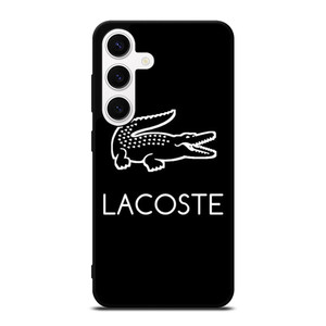 LACOSTE BLACK LINE ART LOGO Samsung Galaxy S24 Case Cover LACOSTE BLACK LINE ART LOGO Samsung Galaxy S24 Case Cover