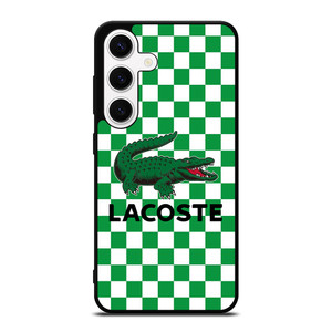 LACOSTE CHECKERBOARD LOGO Samsung Galaxy S24 Case Cover LACOSTE CHECKERBOARD LOGO Samsung Galaxy S24 Case Cover