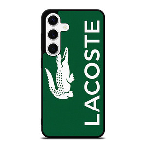 LACOSTE GREEN LOGO Samsung Galaxy S24 Case Cover
