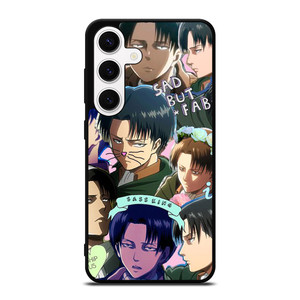 LEVI ACKERMAN ATTACK ON TITANS CUTE ANIME COLLAGE Samsung Galaxy S24 Case Cover LEVI ACKERMAN ATTACK ON TITANS CUTE ANIME COLLAGE Samsung Galaxy S24 Case Cover