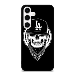 LOS ANGELES DODGERS SKULL Samsung Galaxy S24 Case Cover