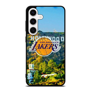 LOS ANGELES LAKERS HOLLYWOOD SIGN Samsung Galaxy S24 Case Cover