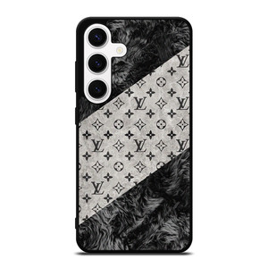LOUIS VUITTON BLACK FURRY Samsung Galaxy S24 Case Cover