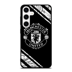 MANCHESTER UNITED CAMO LOGO Samsung Galaxy S24 Case Cover