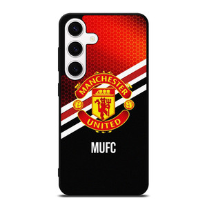 MANCHESTER UNITED MUFC EMBLEM Samsung Galaxy S24 Case Cover MANCHESTER UNITED MUFC EMBLEM Samsung Galaxy S24 Case Cover