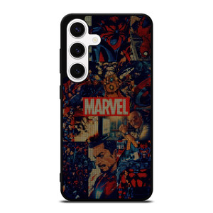 MARVEL COMICS HALFTONE COLLAGE Samsung Galaxy S24 Case Cover