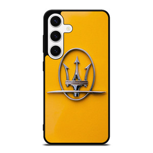 MASERATI YELLOW EMBLEM Samsung Galaxy S24 Case Cover