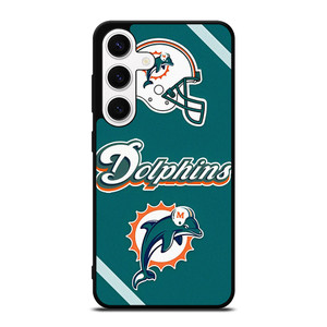 MIAMI DOLPHINS FOOTBALL HELMET LOGO Samsung Galaxy S24 Case Cover