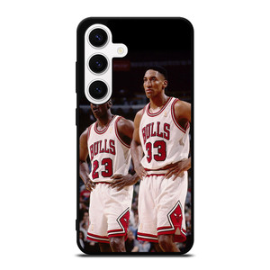 MICHAEL JORDAN X SCOTTIE PIPPEN CHICAGO BULLS Samsung Galaxy S24 Case Cover