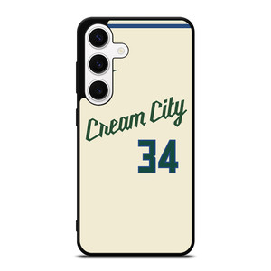 MILAUKEE BUCKS CREAM CITY NBA KIT Samsung Galaxy S24 Case Cover