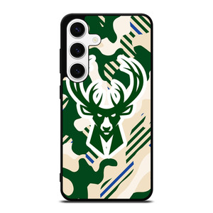 MILWAUKEE BUCKS SYMBOL PATTERN Samsung Galaxy S24 Case Cover