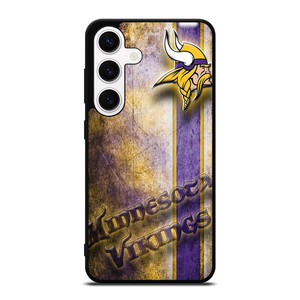 MINNESOTA VIKINGS GRUNGE LOGO Samsung Galaxy S24 Case Cover