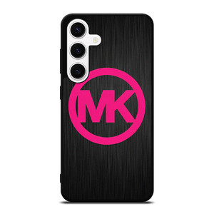 MK MICHAEL KORS PINK WOOD LOGO Samsung Galaxy S24 Case Cover