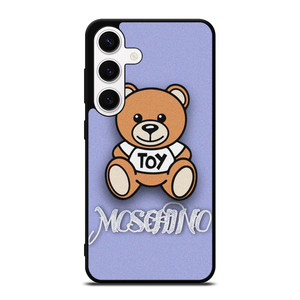 MOSCHINO TOY LOGO PURPLE Samsung Galaxy S24 Case Cover
