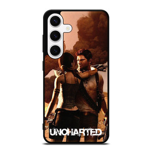 NATHAN DRAKE LARA CROFT UNCHARTED Samsung Galaxy S24 Case Cover