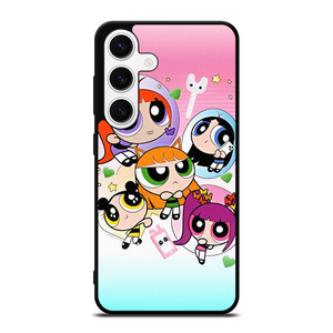 NEW JEANS KPOP X POWERPUFF GIRLS CARTOON Samsung Galaxy S24 Case Cover