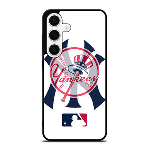 NEW YORK YANKEES LOGO BADGE Samsung Galaxy S24 Case Cover NEW YORK YANKEES LOGO BADGE Samsung Galaxy S24 Case Cover