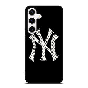 NEW YORK YANKEES NY LOGO PATTERN Samsung Galaxy S24 Case Cover