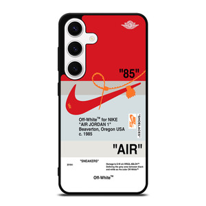 NIKE AIR JORDAN 1 OFF WHITE RED Samsung Galaxy S24 Case Cover NIKE AIR JORDAN 1 OFF WHITE RED Samsung Galaxy S24 Case Cover