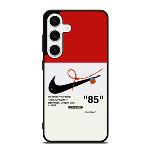 NIKE AIR JORDAN 1OFF WHITE RED Samsung Galaxy S24 Case Cover NIKE AIR JORDAN 1OFF WHITE RED Samsung Galaxy S24 Case Cover