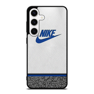 NIKE AIR JORDAN LEATHER BLUE Samsung Galaxy S24 Case Cover