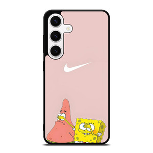 NIKE PATRICK AND SPONGEBOB PINK Samsung Galaxy S24 Case Cover