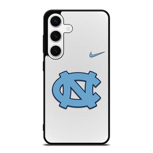 NORTH CAROLINA TAR HEELS WHITE CARBON Samsung Galaxy S24 Case Cover NORTH CAROLINA TAR HEELS WHITE CARBON Samsung Galaxy S24 Case Cover